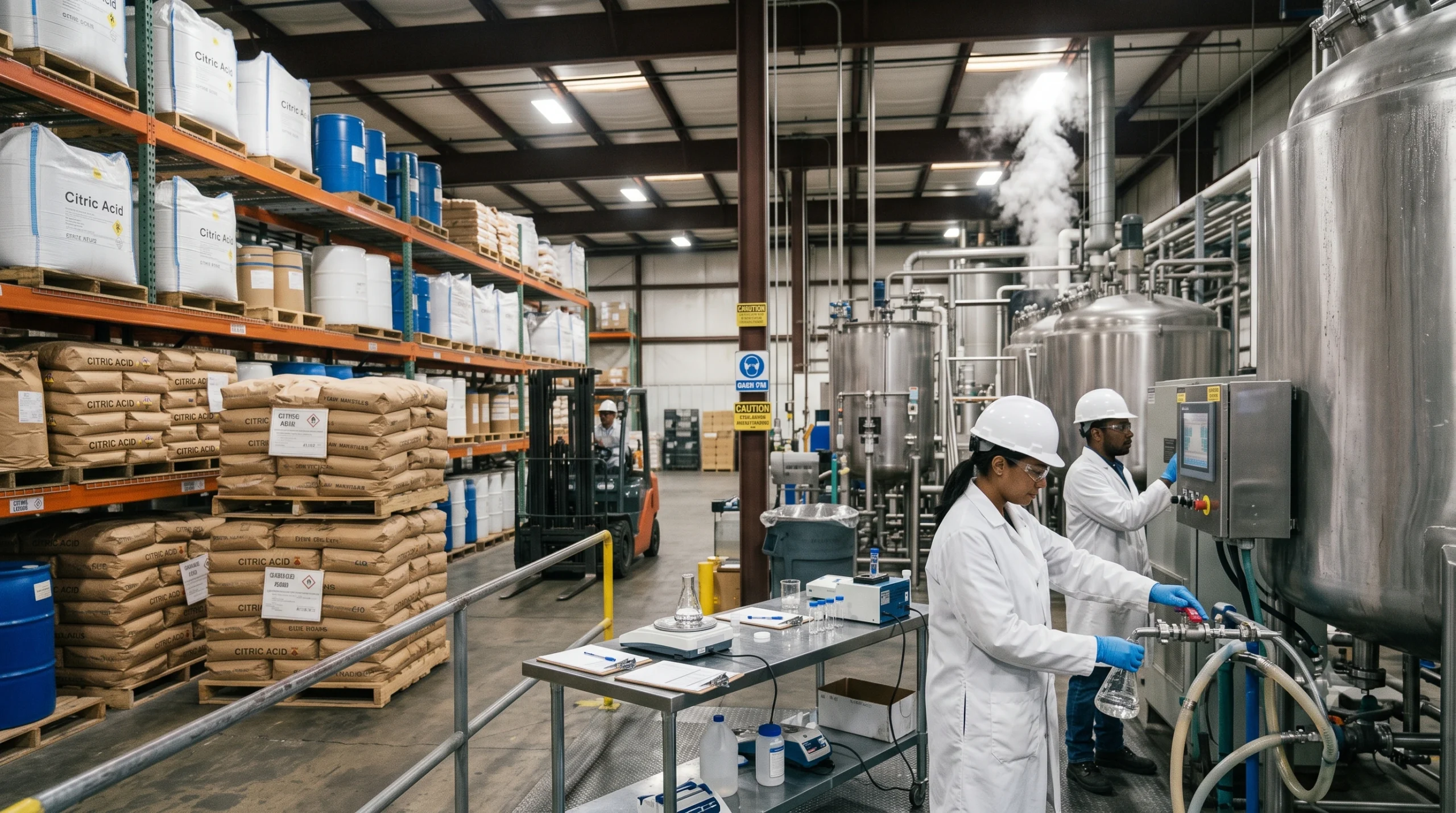 Top Citric Acid Suppliers and Distributors in the USA