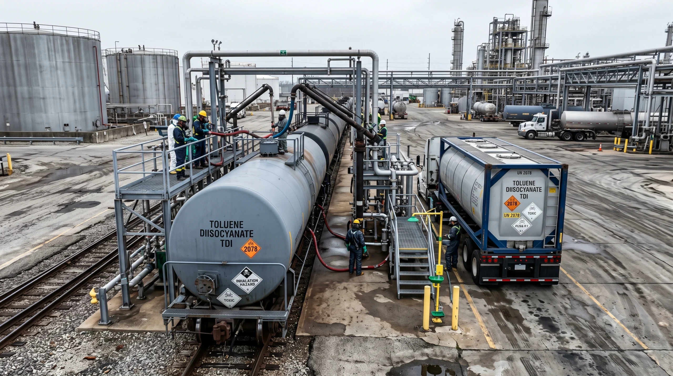 Bulk Toluene Diisocyanate (TDI) Supplier Guide 2026: Prices, Grades, Regulatory & Sourcing in the USA