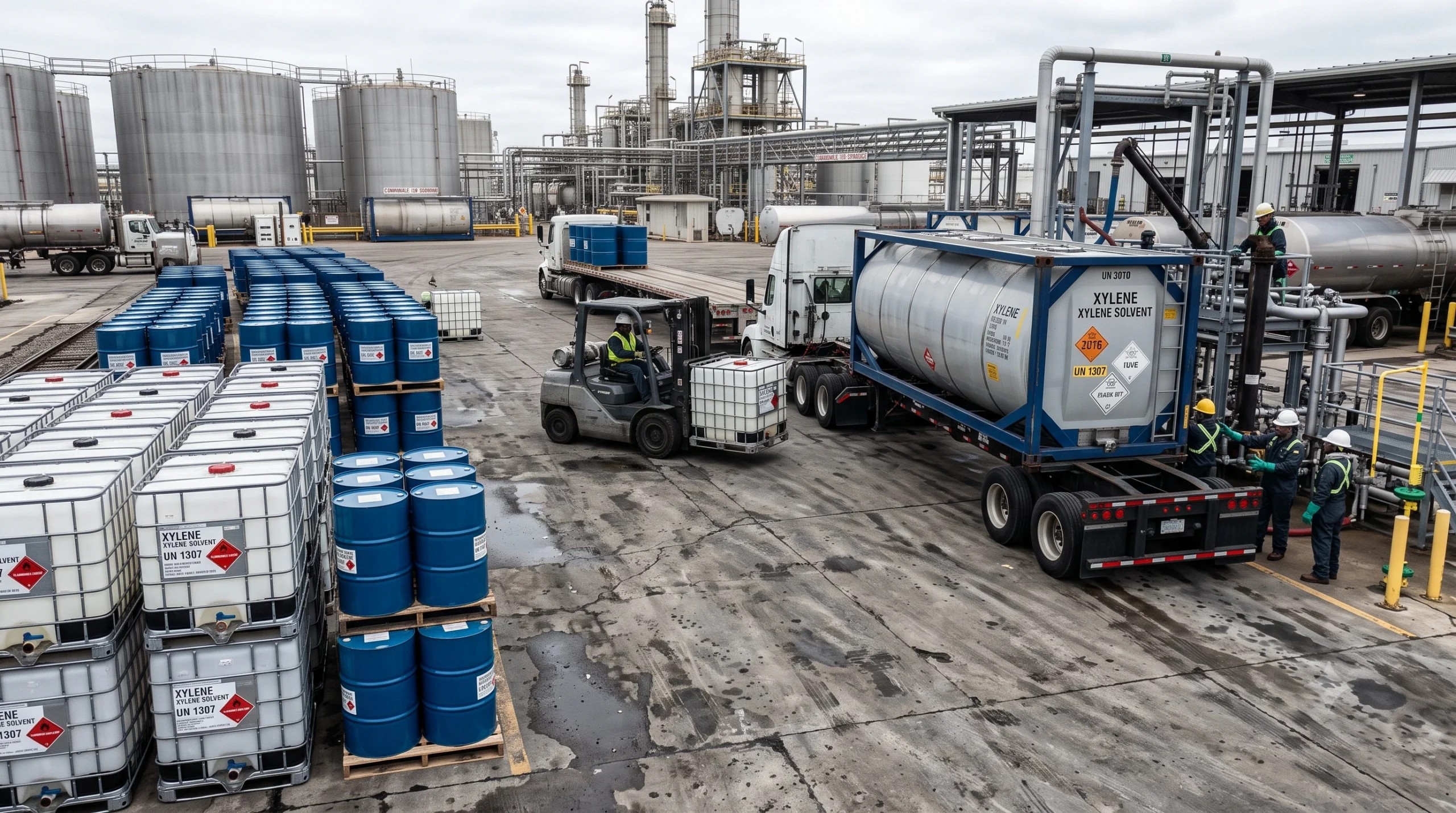 Bulk Xylene Solvent Supplier & Price Guide 2026: Drums, IBCs & Tankers (USA)