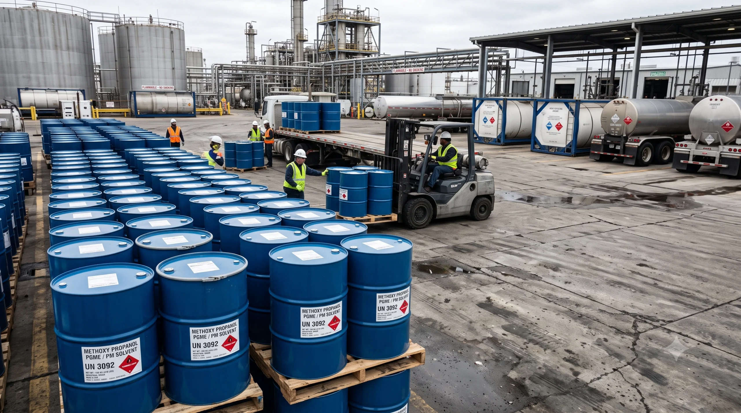 Bulk Methoxy Propanol (PGME / PM Solvent) Supplier Guide 2026: Prices, Grades & Sourcing (USA)