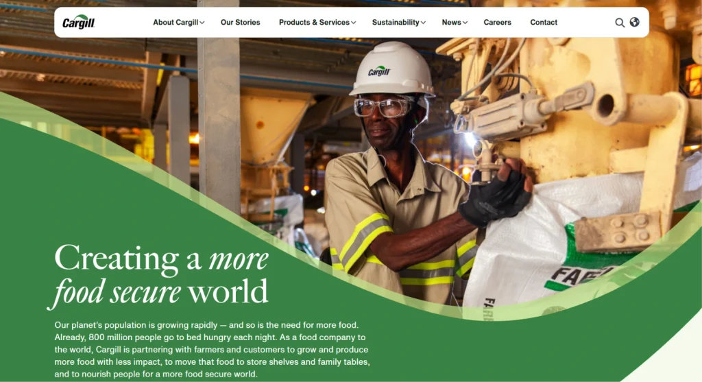 Cargill glycerin manufacturing and ingredient supply capabilities