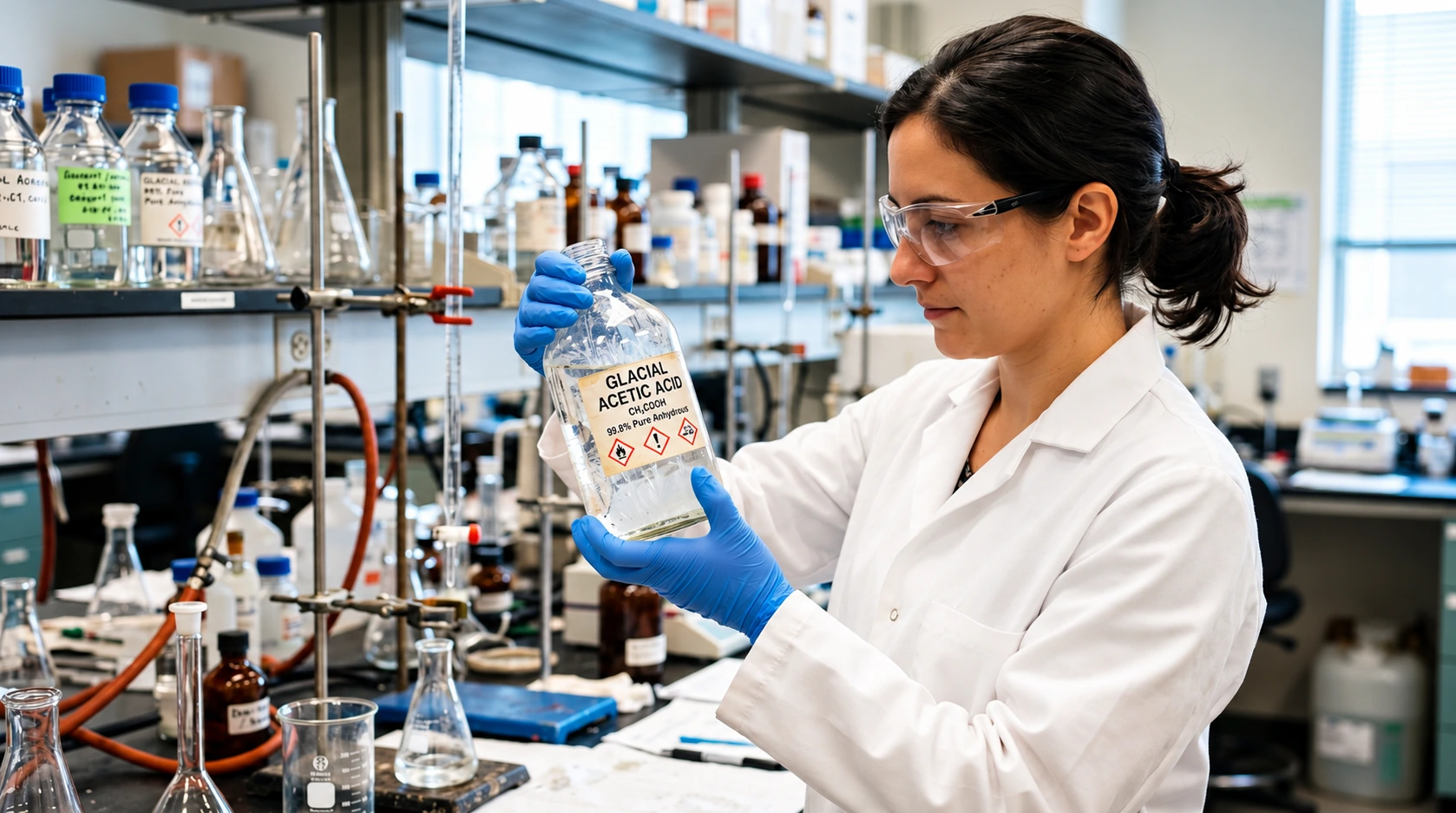 Why Is Pure Acetic Acid Called Glacial Acetic Acid?