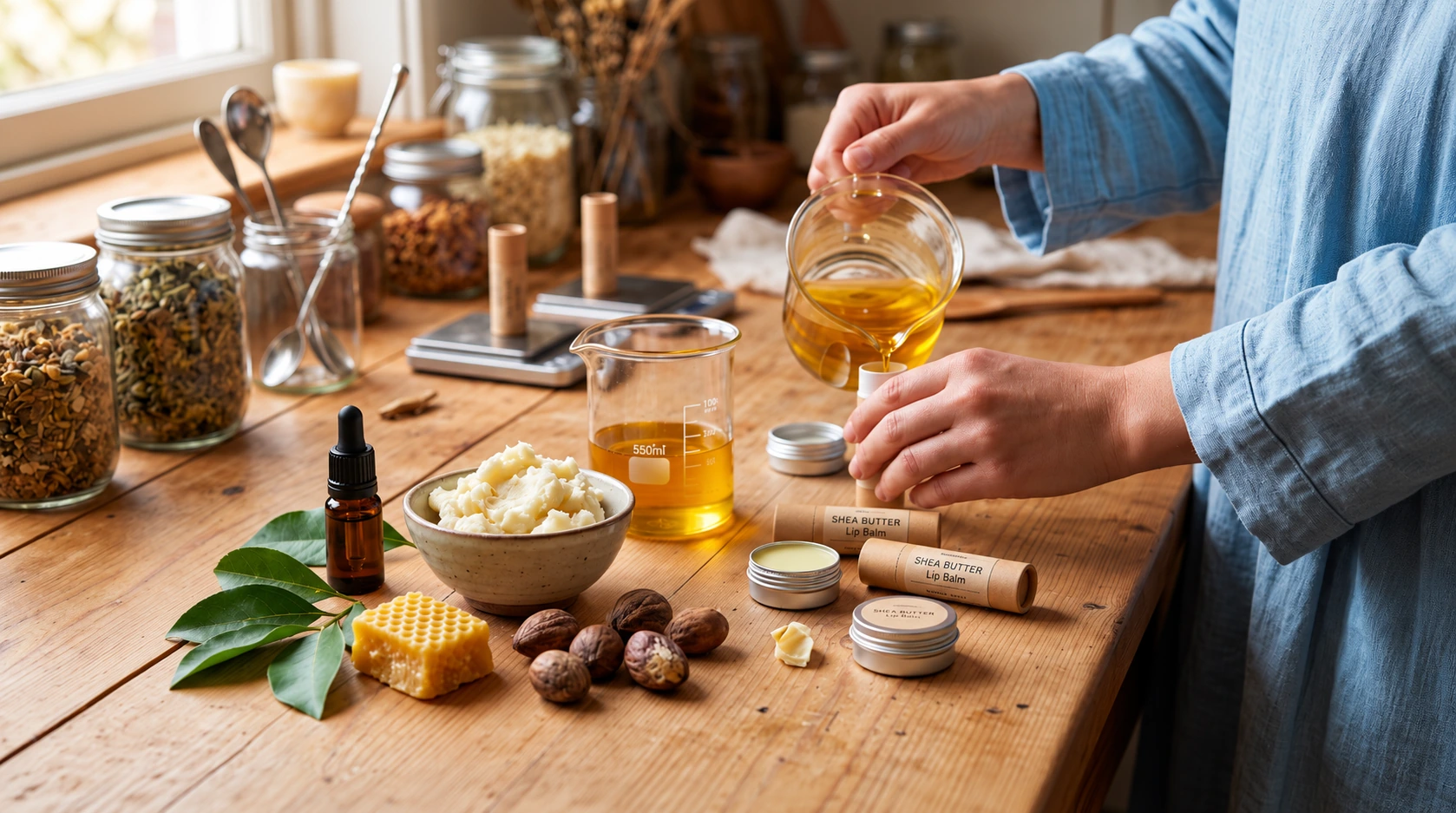 Shea Butter Lip Balm: Ingredient Benefits and Formulation Guide