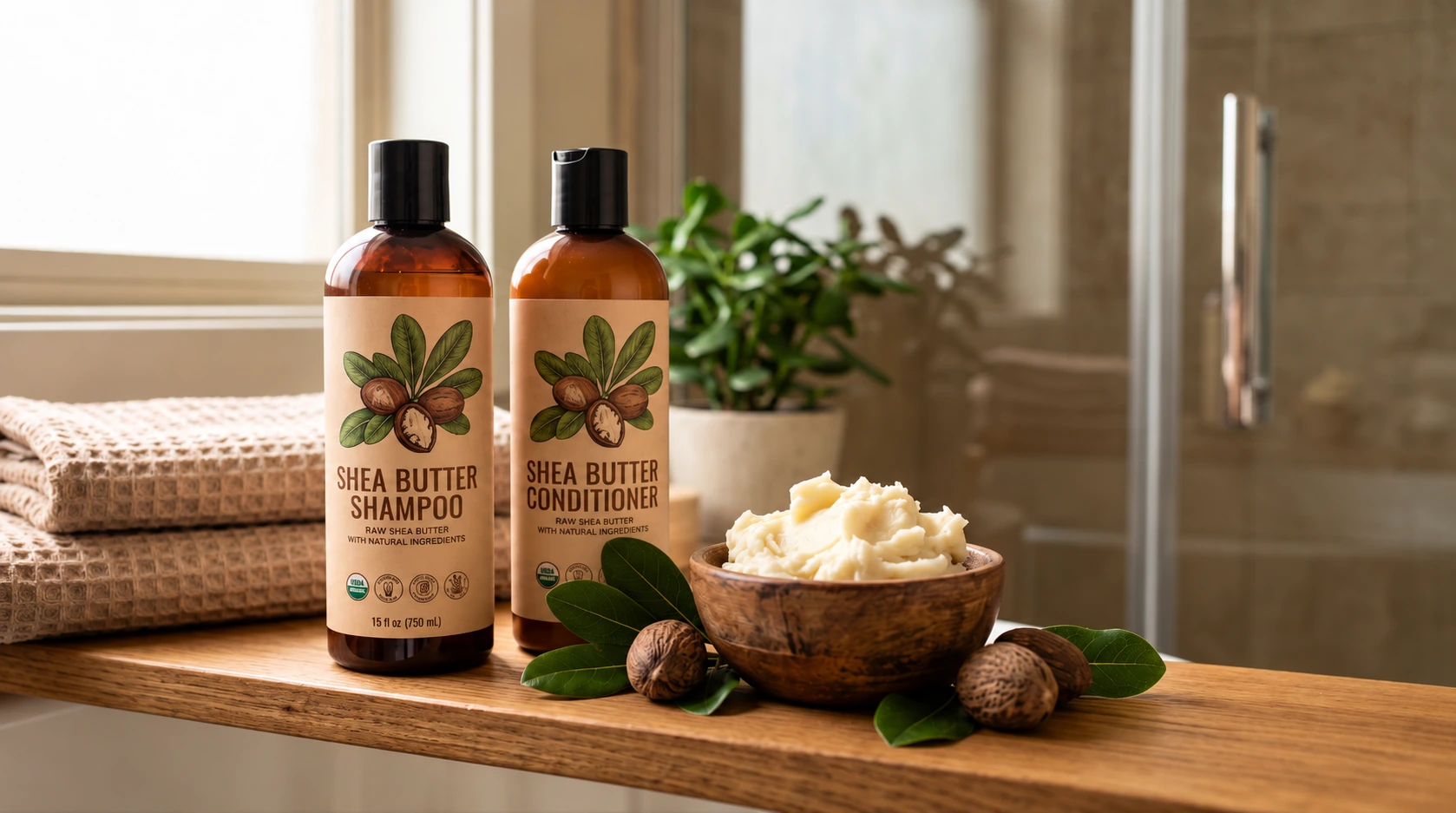Shea Butter for Hair: Uses in Shampoos and Conditioners